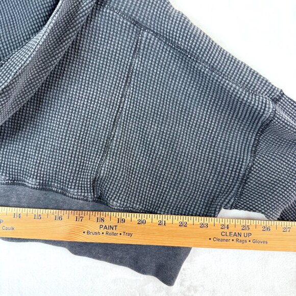 Urban Outfitters Out From Under Felicity Thermal Waffle Hoodie Cropped Sweater S - Picture 5 of 7